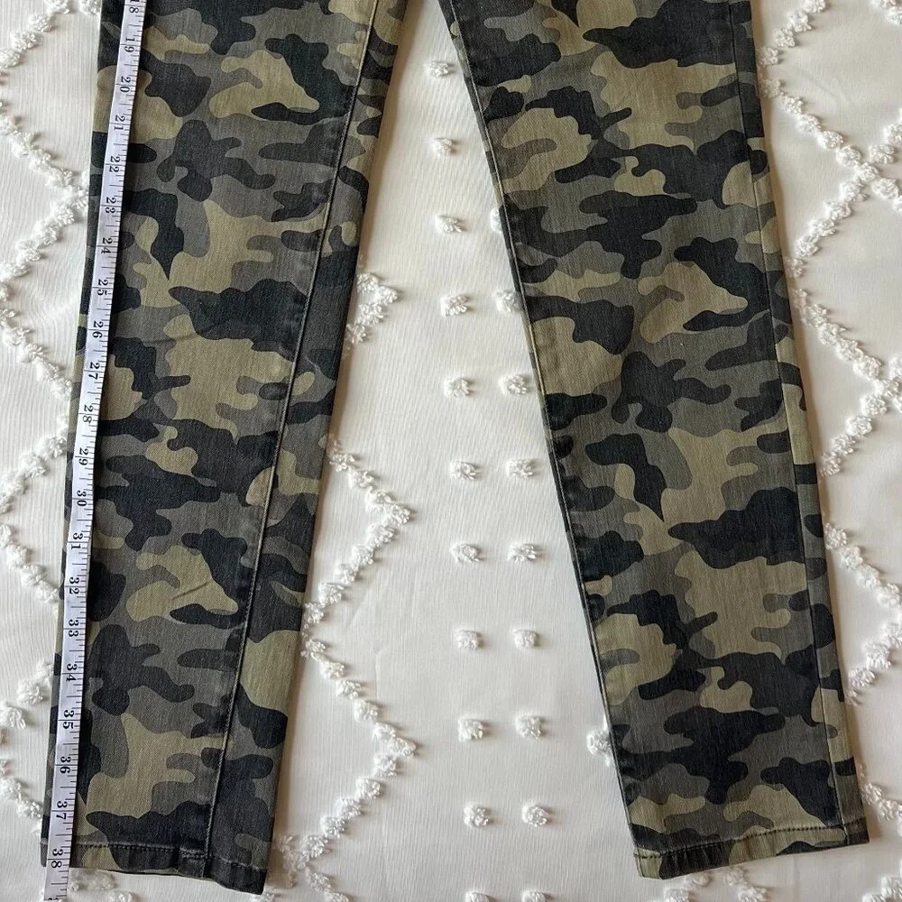 Harper Camouflage Stretch Skinny Denim Jeans SIZE 27 - Picture 3 of 10